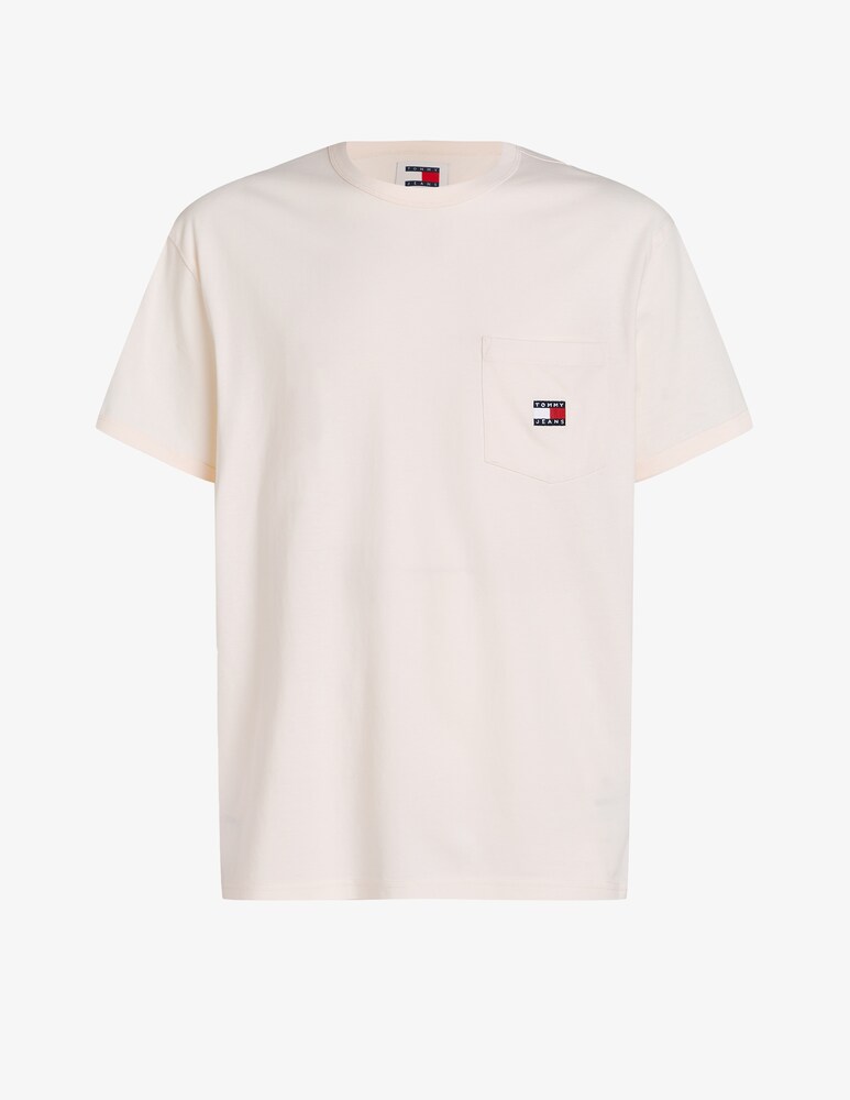 Tommy Jeans Maglietta Regular Fit Con Taschino