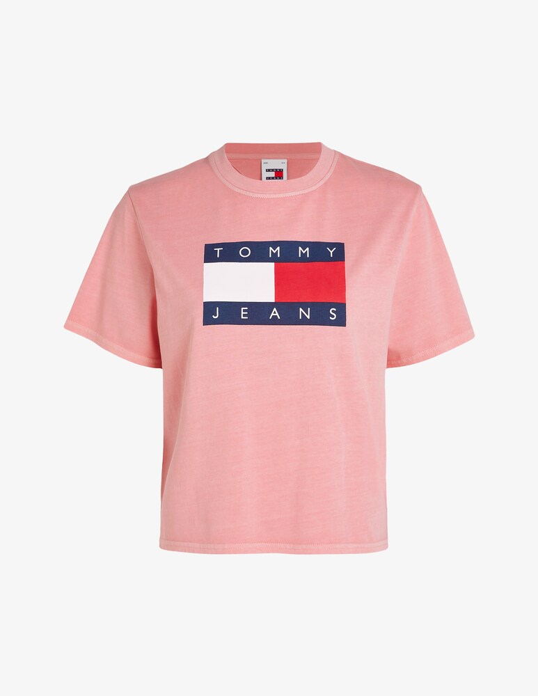 Tommy Jeans T-shirt In Cotone