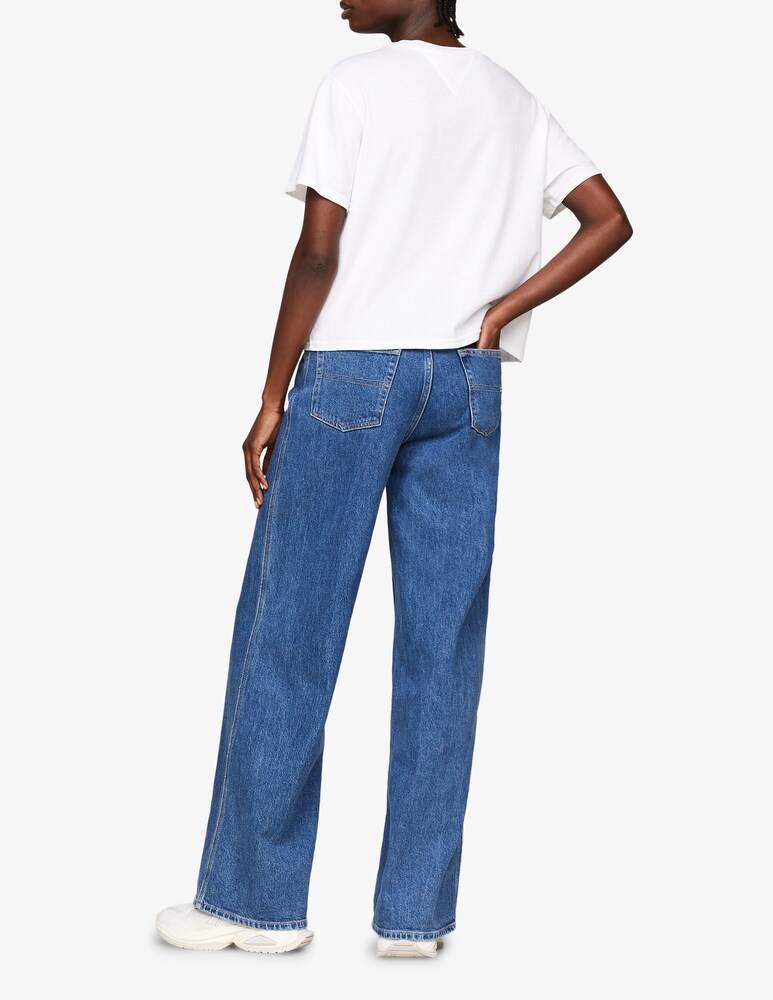 Tommy Jeans T-shirt In Cotone