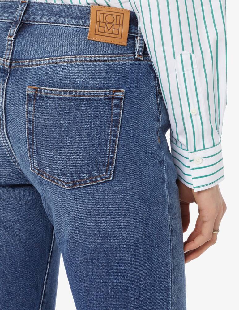 TOTEME Jeans Con Cucitura Ritorta