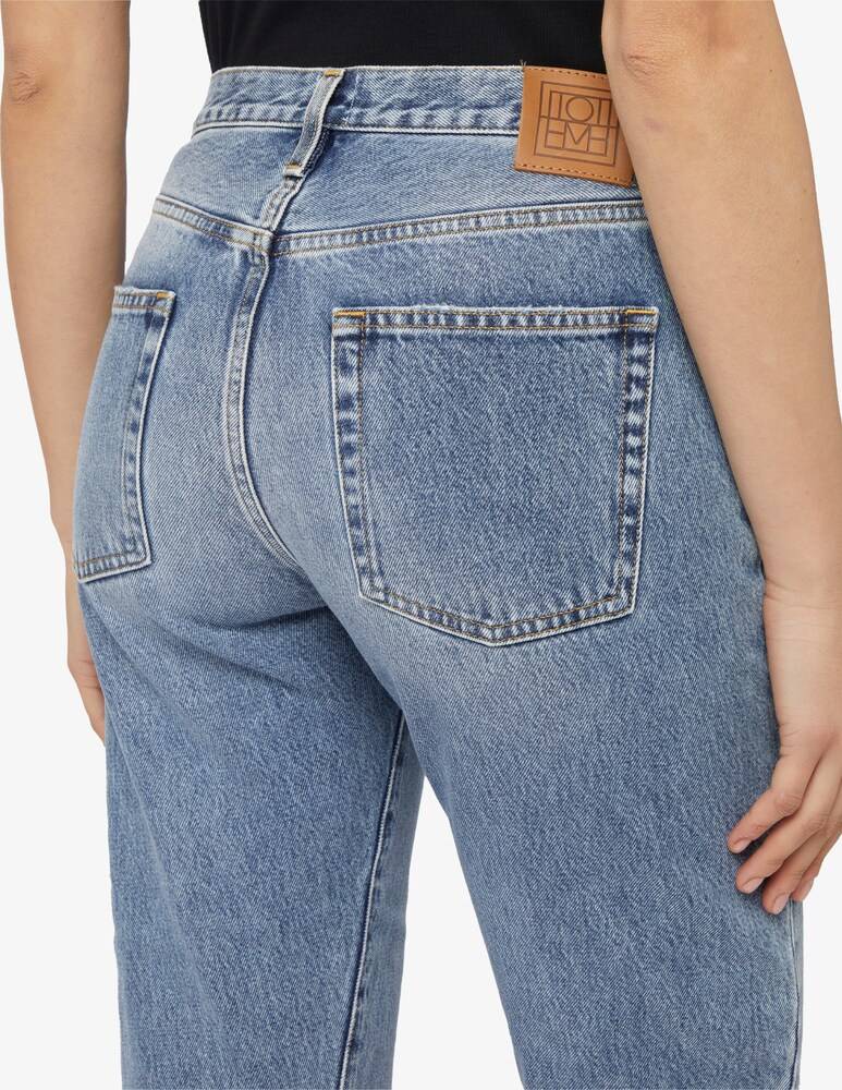 TOTEME Jeans Con Cucitura Ritorta
