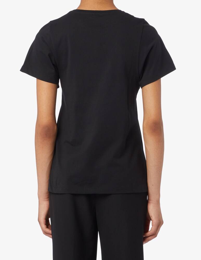 TOTEME T-shirt Con Cuciture Curved