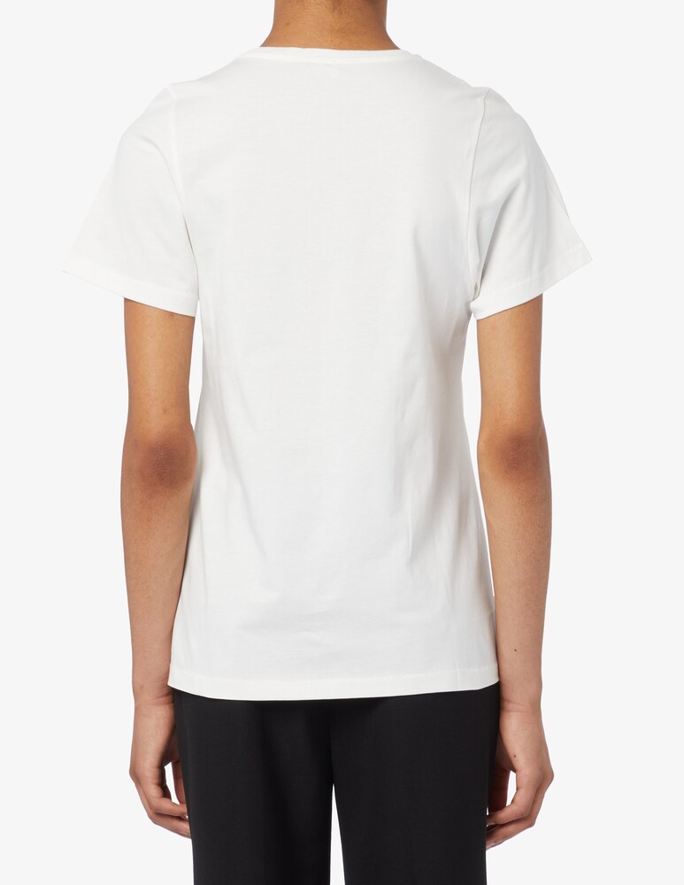 TOTEME T-shirt Con Cuciture Curved