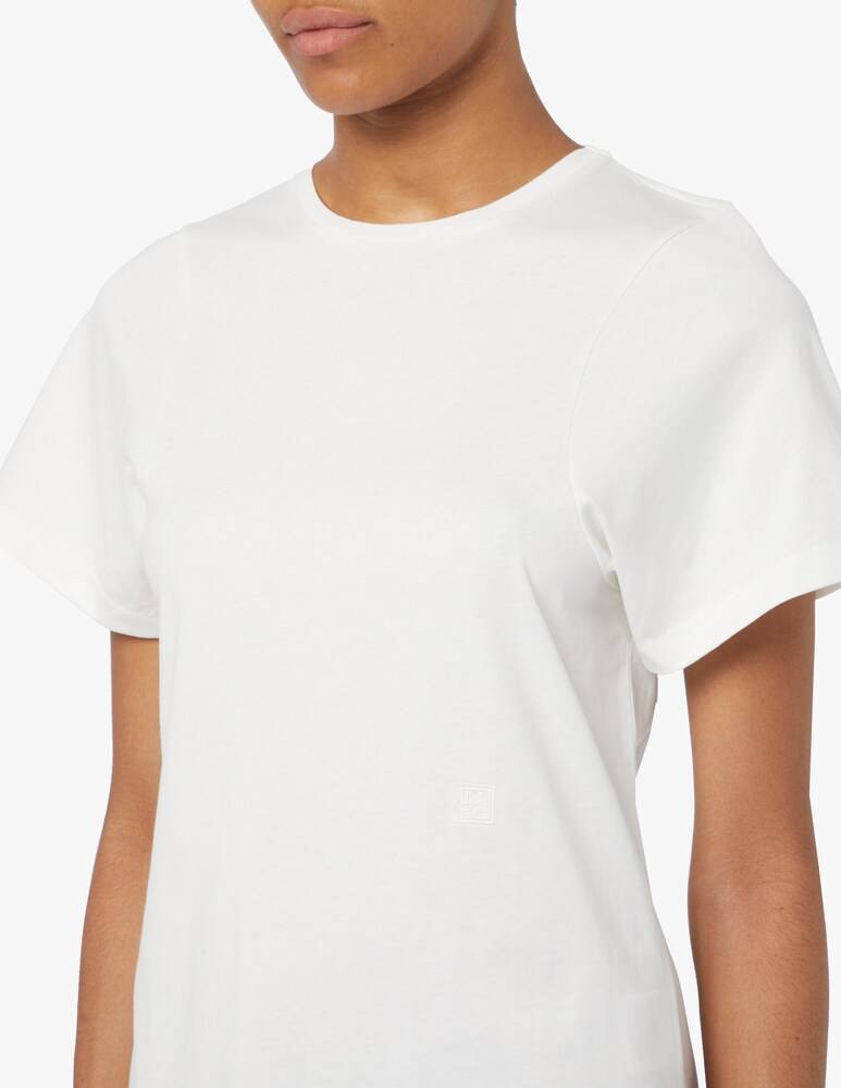 TOTEME T-shirt Con Cuciture Curved