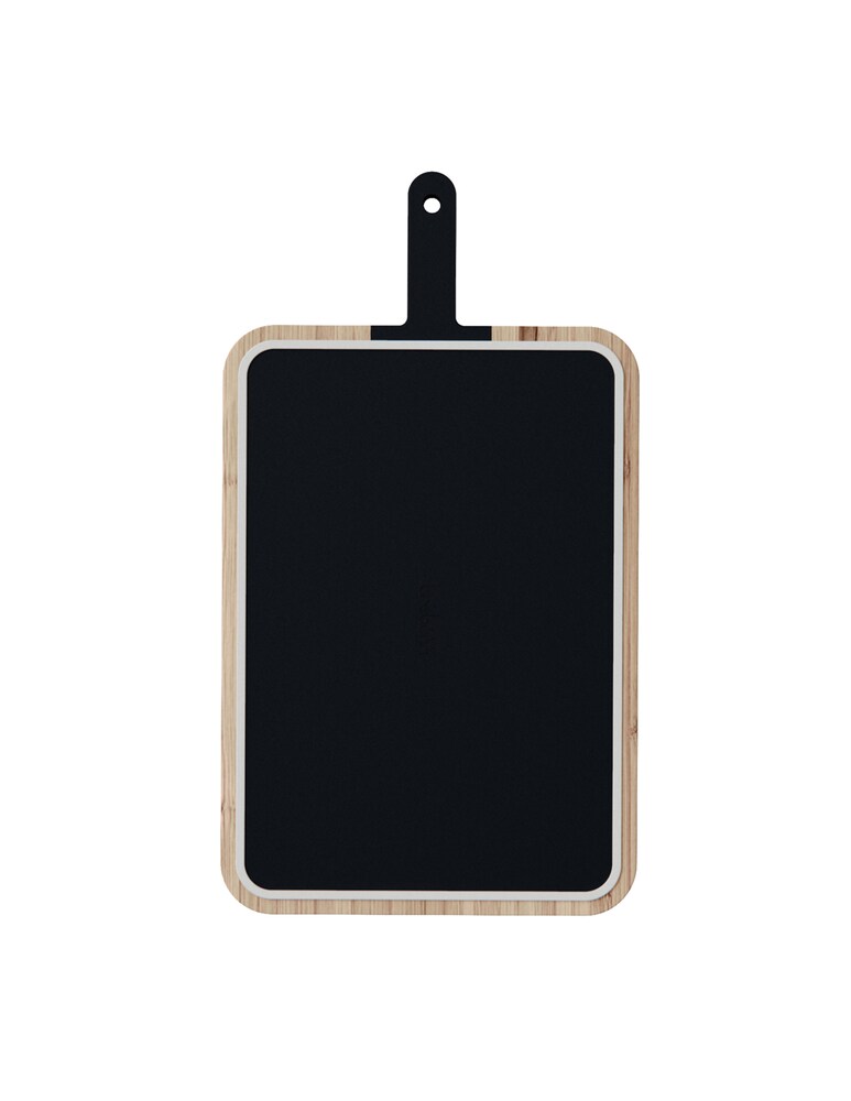 Trebonn Artù Black Editio Tagliere In Bambù Con Coltello Chef - Nero