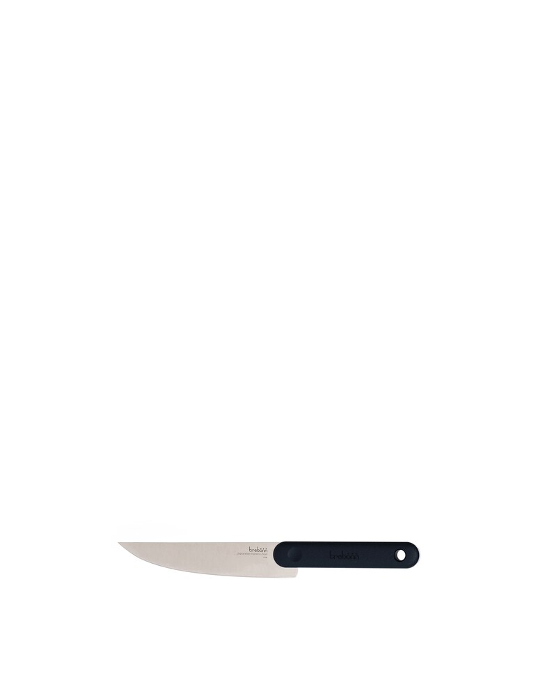 Trebonn Artù Black Edition Tagliere In Bambù Con Coltello Salame - Nero