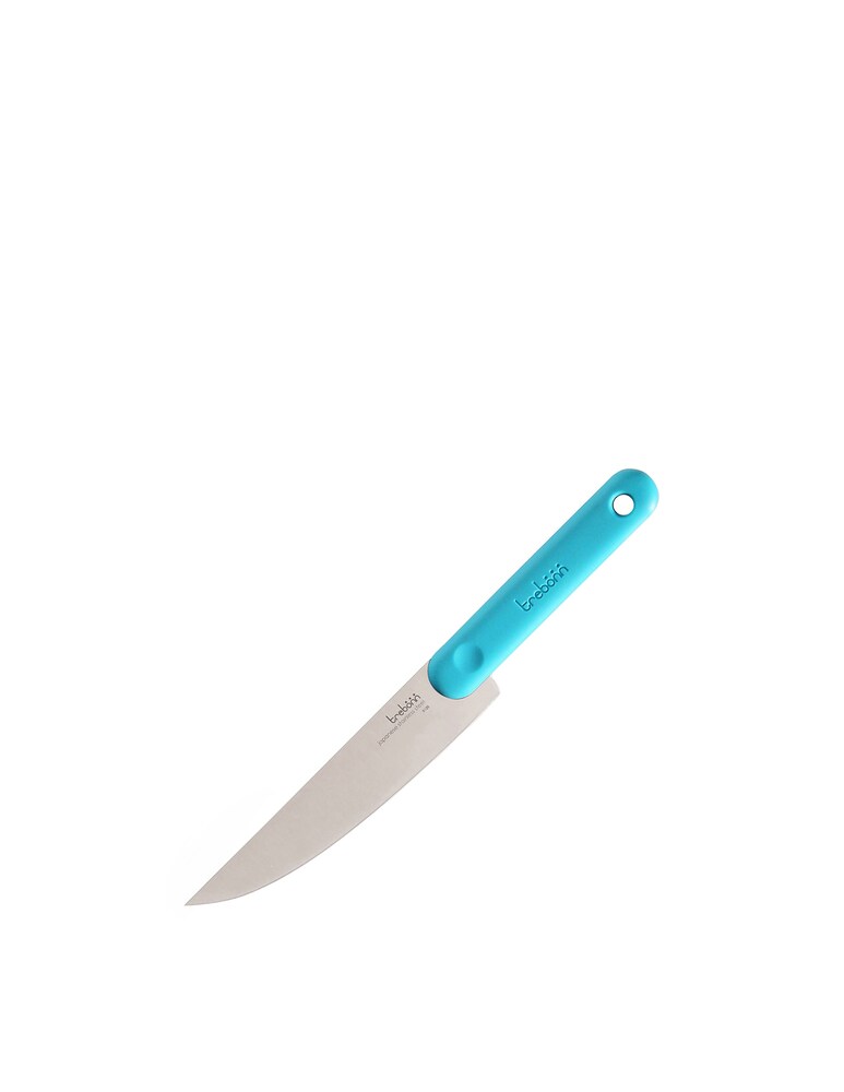 Trebonn Artù Tagliere In Bambù Con Coltello Salame - Azzurro