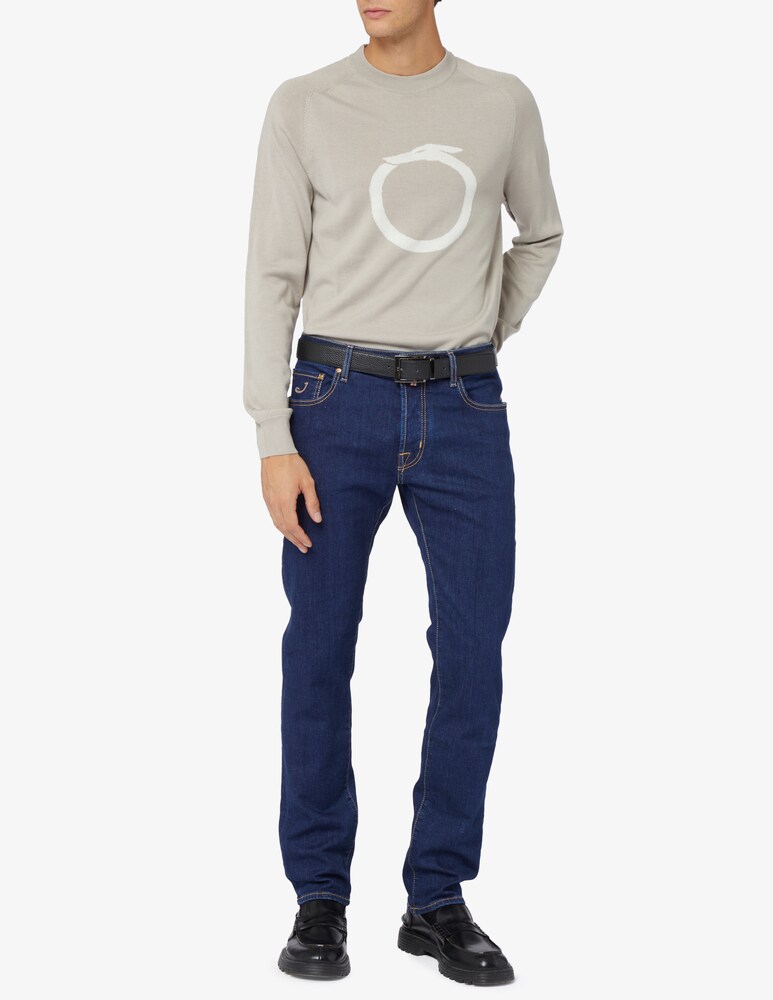 Trussardi Maglia Girocollo Misto Lana