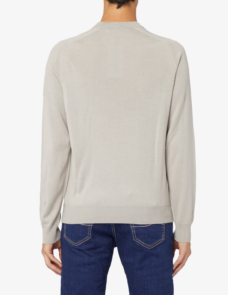 Trussardi Maglia Girocollo Misto Lana