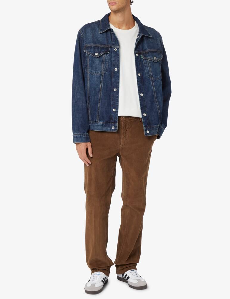 Trussardi Pantaloni Chino Aviator Relaxed Corduroy