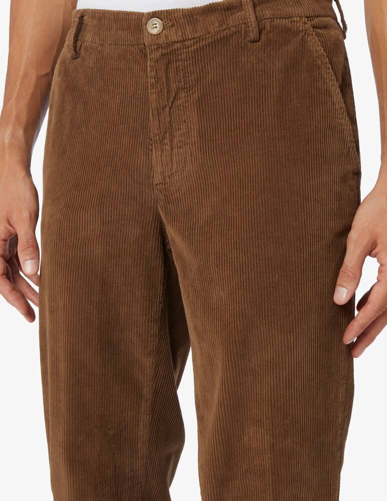 Trussardi Pantaloni Chino Aviator Relaxed Corduroy