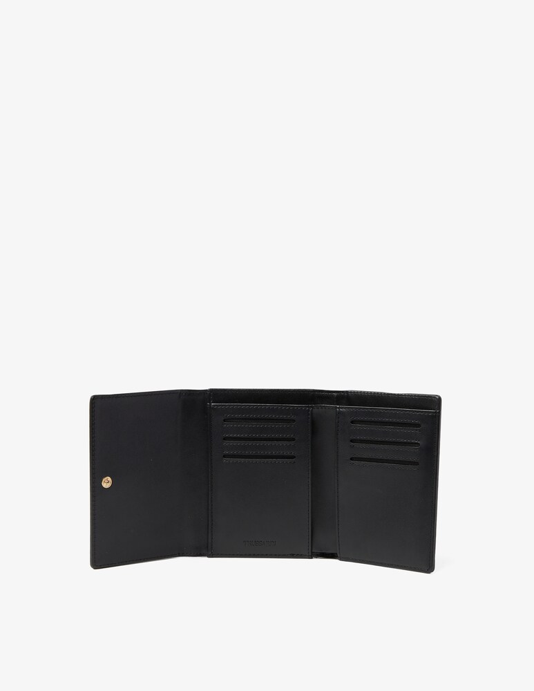 Trussardi Portafolgio Con Logo