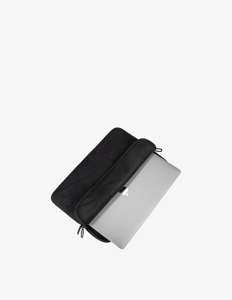 Tucano Sleeve Rilievo Insetti Custodia Mb 16" Nero