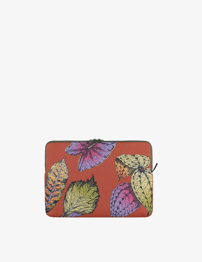 Tucano Sleeve Schizzo Foglie Custodia Mb 16" Arancio