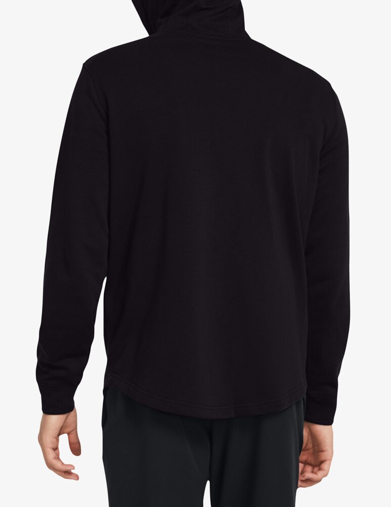 Under Armour Felpa Cappuccio Terry Big Logo+scritta