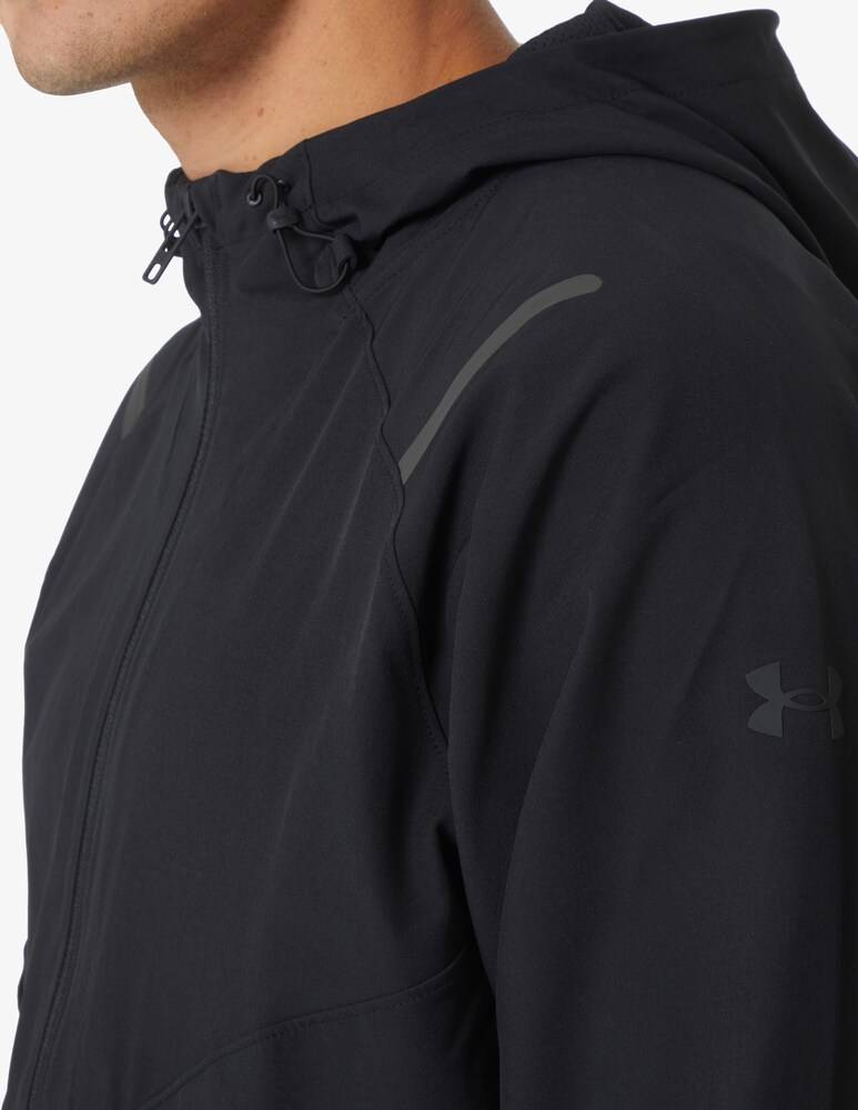Under Armour Giacca Con Cappuccio In Nylon Stretch