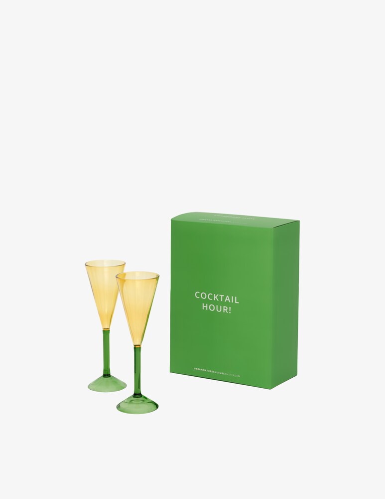 Urban Nature Culture Champagne Flute Set 2 Pz In Confezione Regalo
