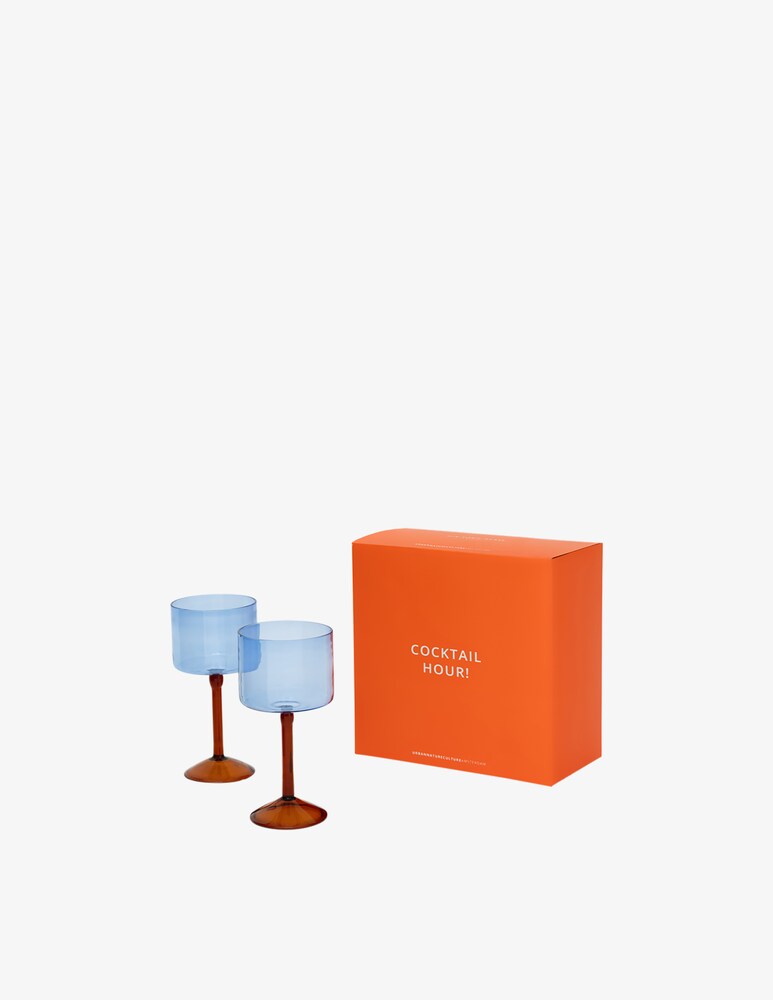 Urban Nature Culture Gin-Tonic Cocktail Bicchieri Set 2 Pz In Confezione Regalo