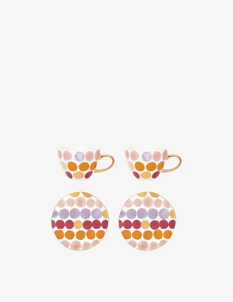 Urban Nature Culture Good Morning Tazza E Piattino Joyful A Set 4 Pz