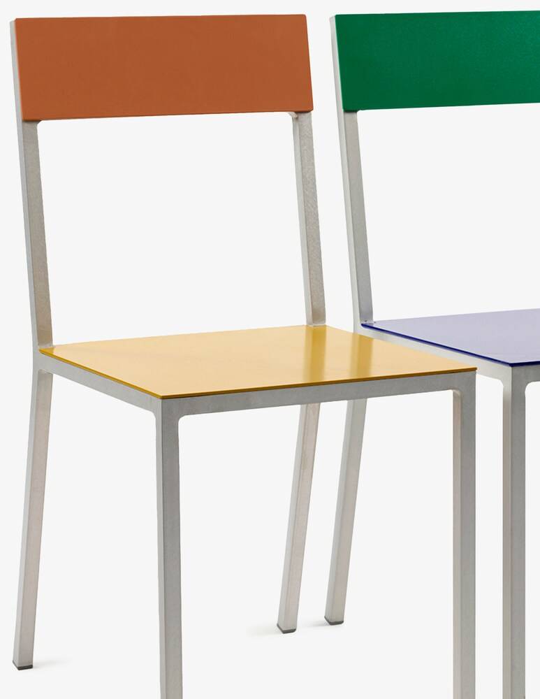 Valerie Objects Alu Chair Giallo Sedia