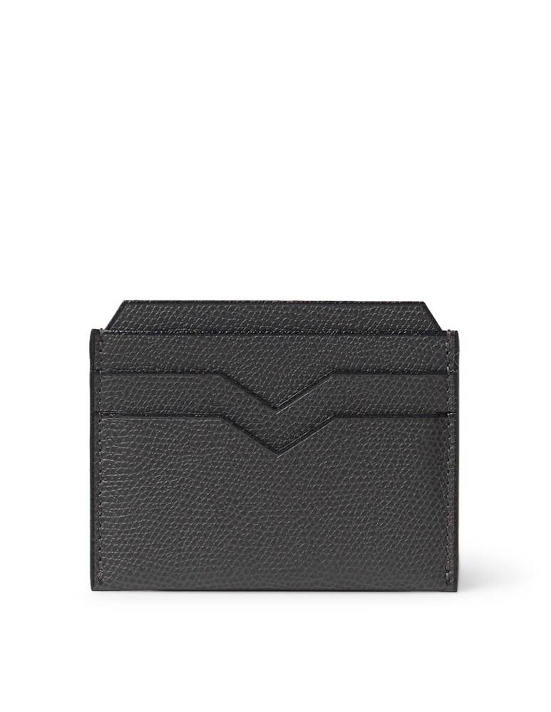 Valextra Porta Carte Di Credito - Grigio