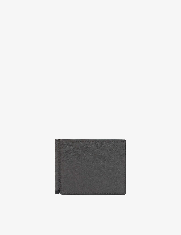 Valextra Portafoglio Grip Semplice - Grigio