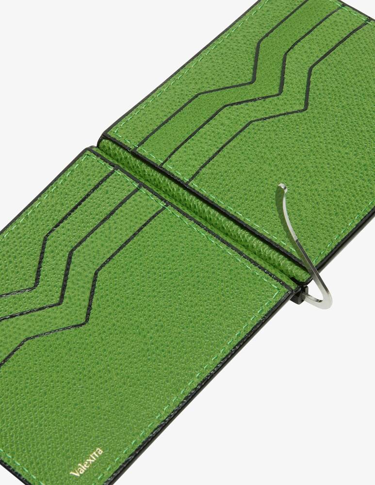 Valextra Portafoglio Grip Semplice - Verde