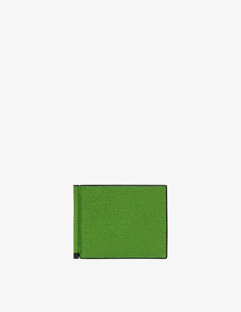 Valextra Portafoglio Grip Semplice - Verde