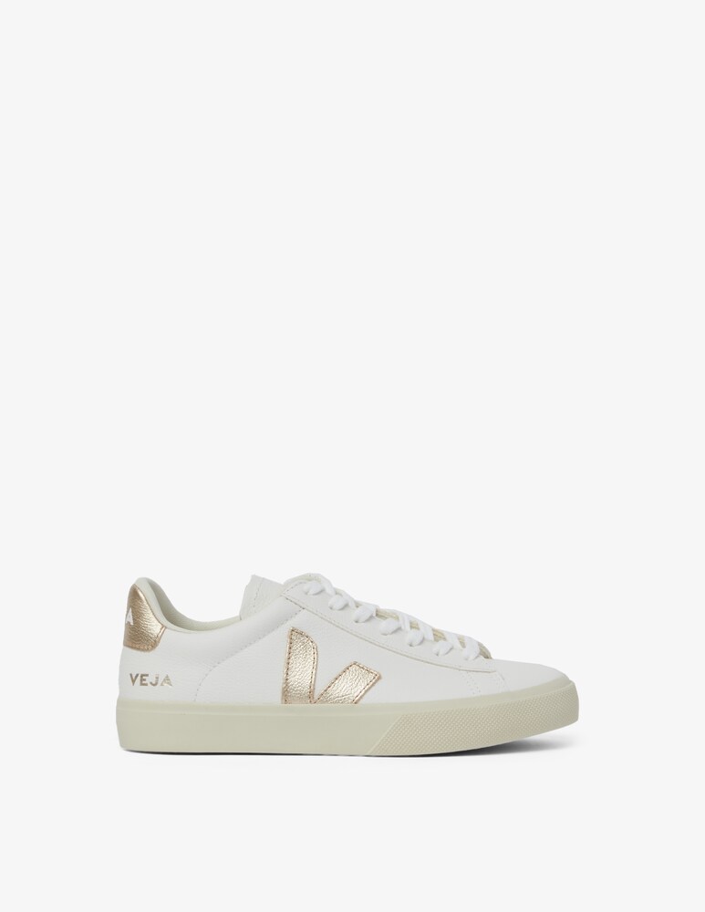 Veja Sneakers Campo in pelle senza cromo