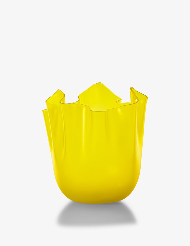 Venini Fazzoletto Sabbiato Vaso