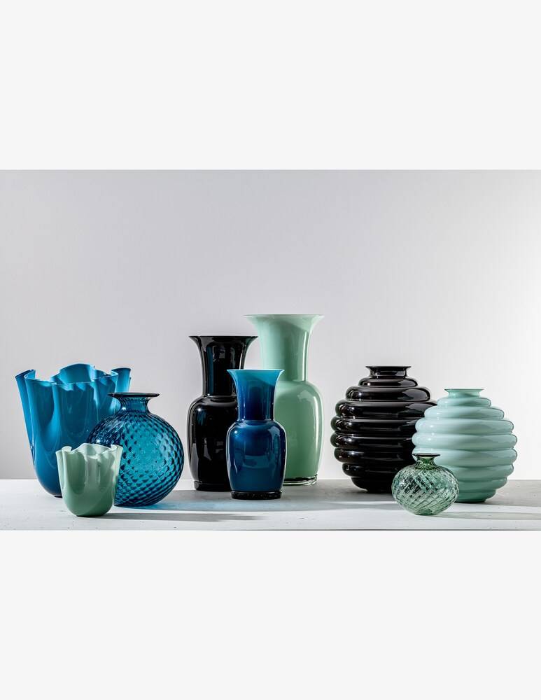 Venini Fazzoletto Vaso - Azzurro