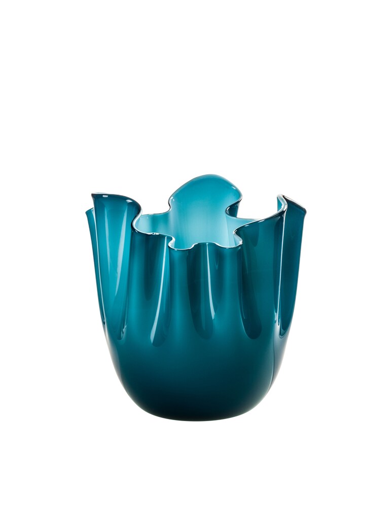 Venini Fazzoletto Vaso - Azzurro