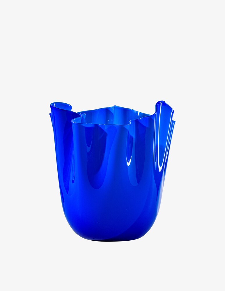 Venini Fazzoletto Vaso - Blu