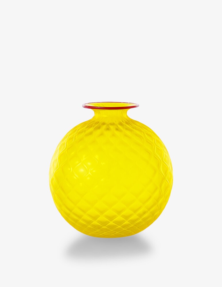 Venini Monofiore Balloton Sabbiato Vaso