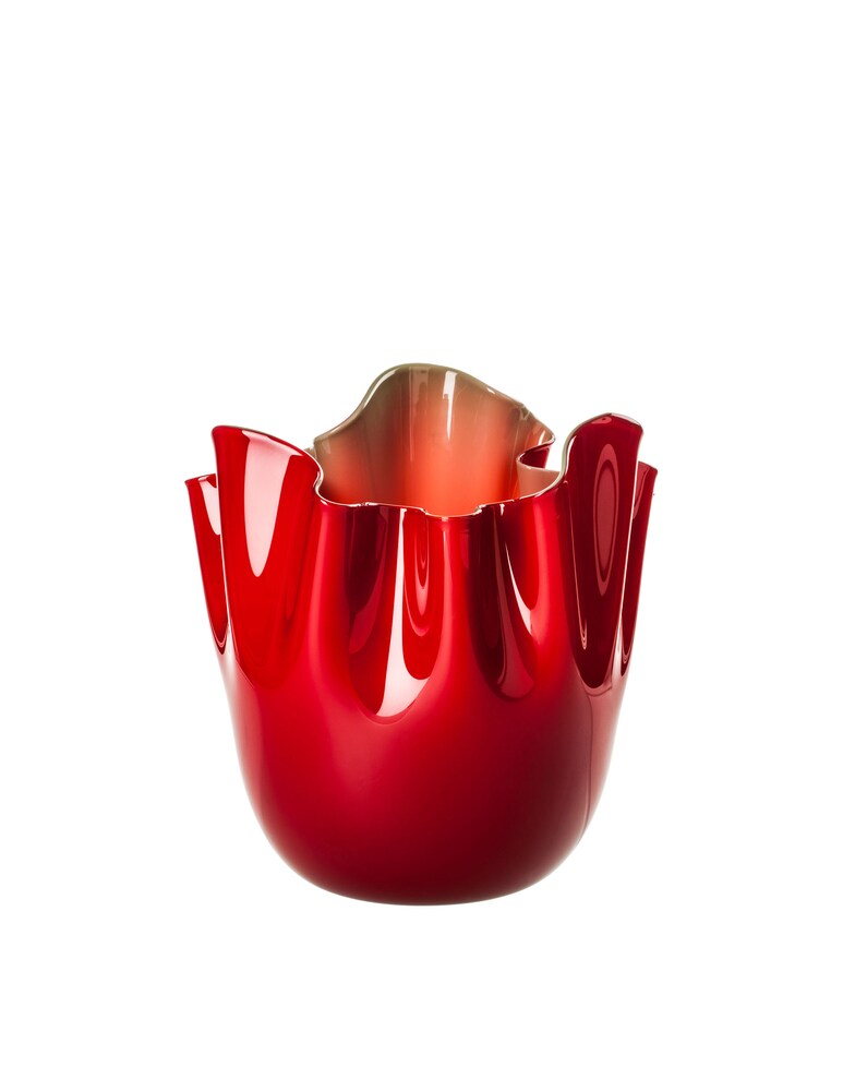 Venini Vaso Fazzoletto - Multicolor