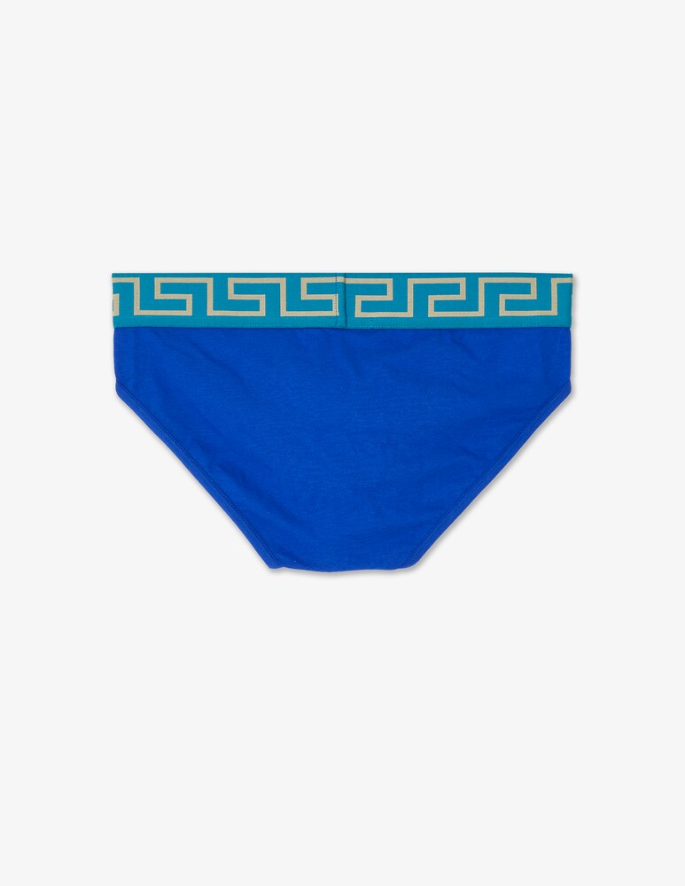 Versace Slip Basso Bi-stretch Cotone Organico
