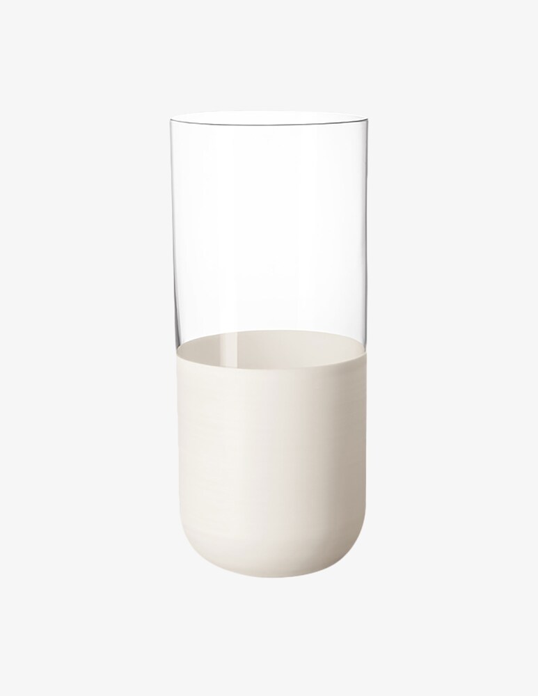Villeroy & Boch Manufacture Rock Blanc Coppa Longdrink Set 4 Pz