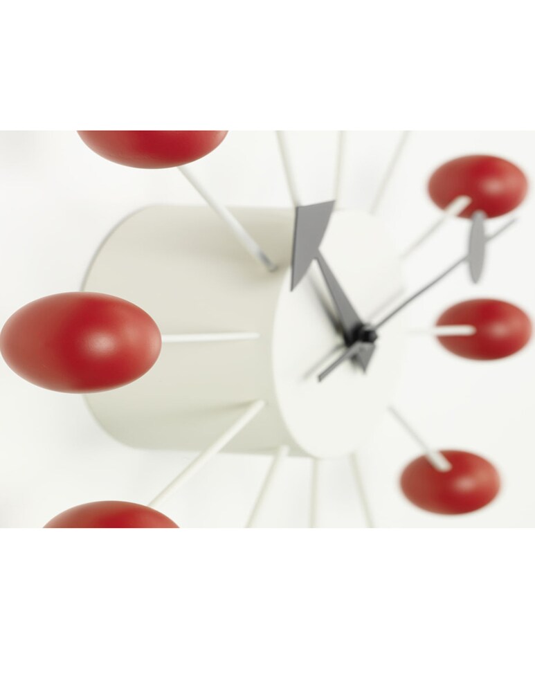 Vitra Ball Clock Rosso - Rosso