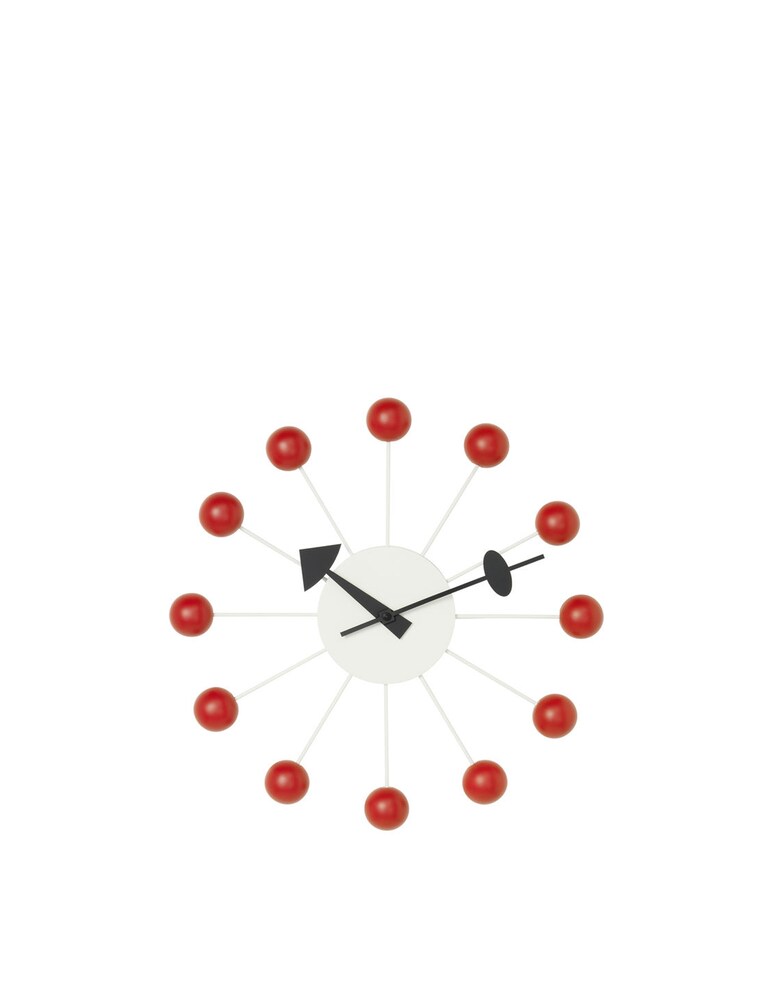 Vitra Ball Clock rosso - Rosso