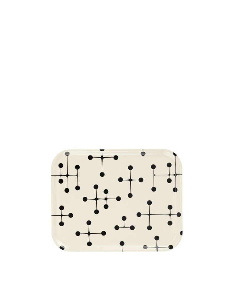 Vitra Classic Tray large Dot Pattern vassoio - Panna
