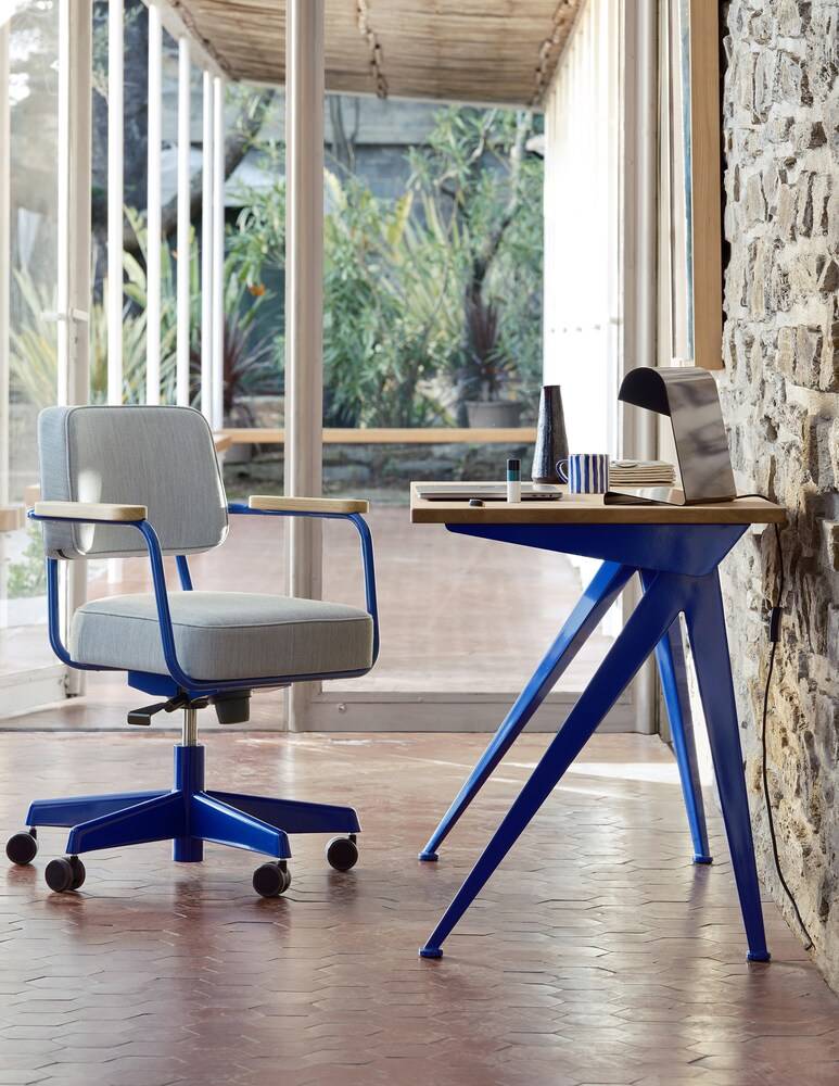 Vitra Compas Direction Desk - Blu