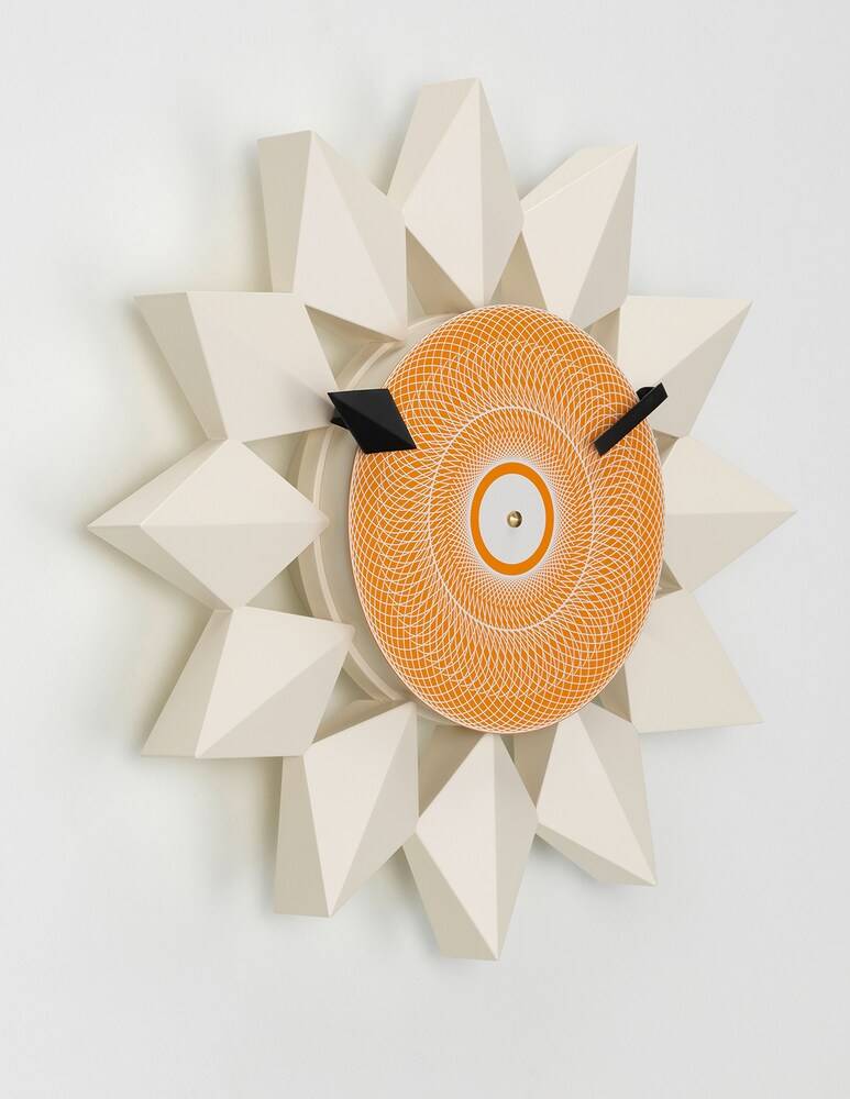 Vitra Diamond Markers Orologio Da Parete - Bianco