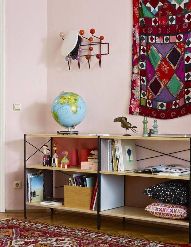 Vitra Eames ESU Shelf 2 UA Bookshelf - Multicolor