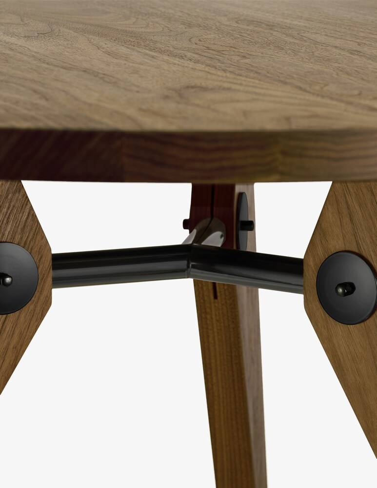 Vitra Guéridon Tavolo In Noce