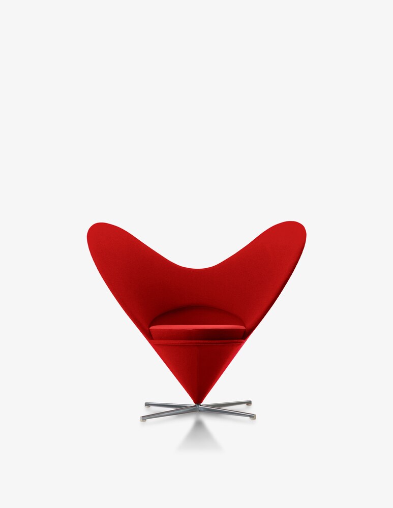 Vitra Heart Cone Chair Poltrona- Rosso