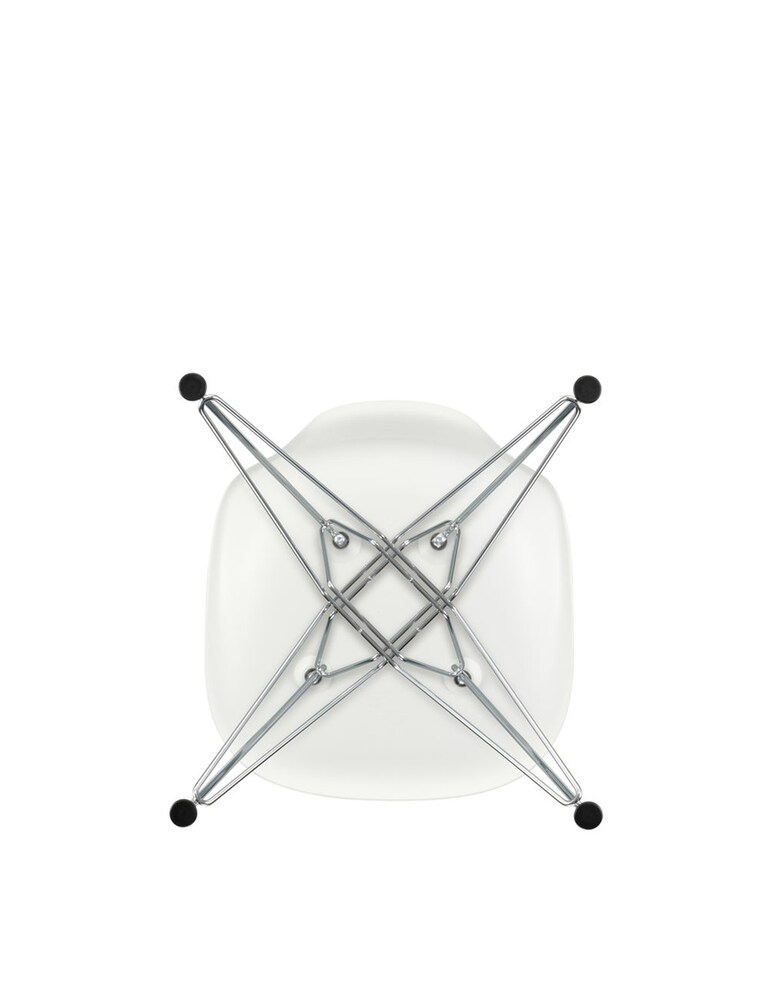 Vitra Sedia Eames Plastic Chair DSR - Bianco