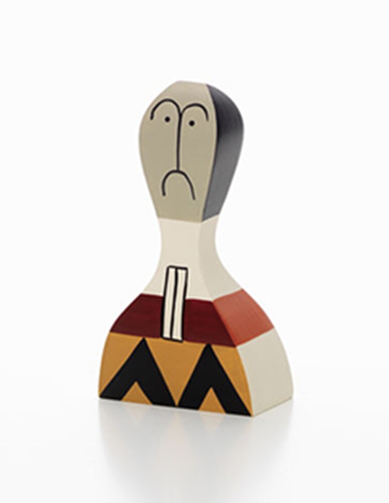 Vitra Wooden Doll #17 Oggetto Decorativo - Multicolor