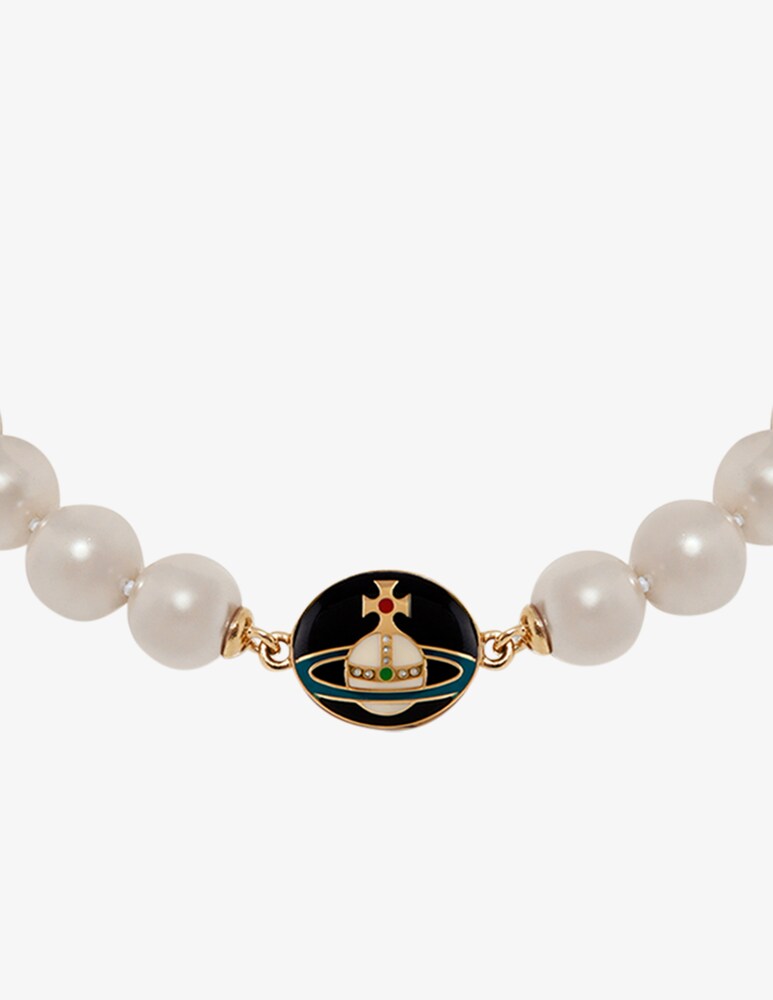 Vivienne Westwood Loelia Grande Collana Di Perle