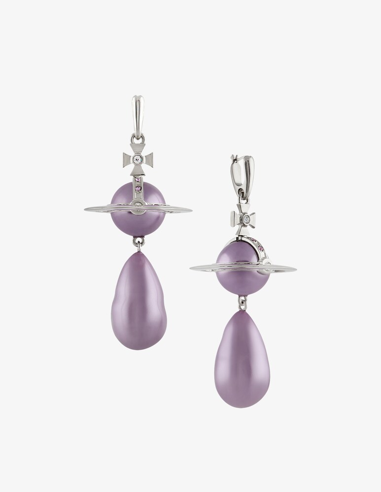 Vivienne Westwood Orecchini pendenti con perle giganti