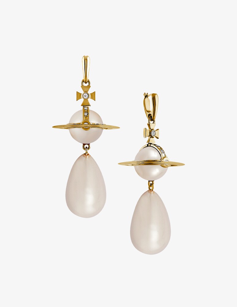 Vivienne Westwood Orecchini pendenti con perle giganti